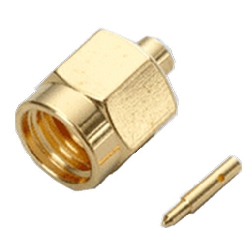 SMA MALE SOLDER FOR SEMI-RIGID RG405  .086 CABLE