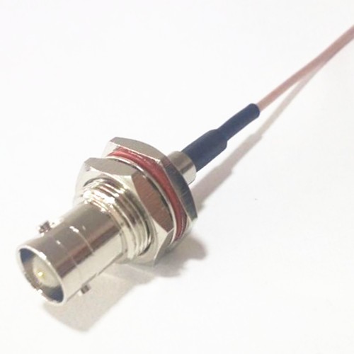 BNC BULKHEAD FEMALE CRIMP FOR RG316/U CABLE